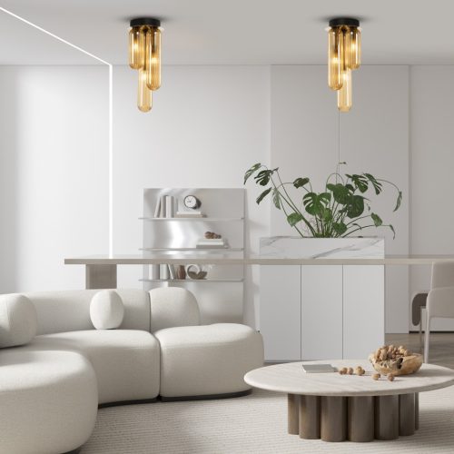 PAX Arany mennyezeti lámpa 3xG9 Milagro