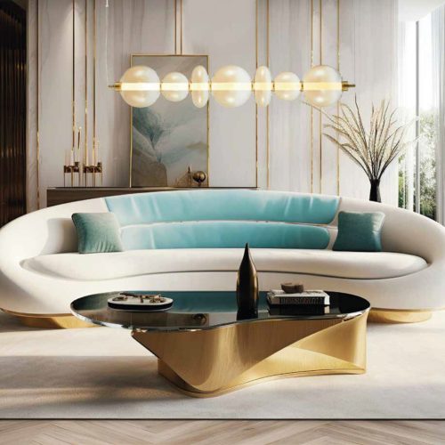 DAPHNE Borostyán mennyezeti lámpa 40W Milagro