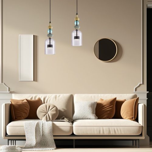 ARTE 12W LED mennyezeti lámpa, átmérő 13 cm fekete Milagro