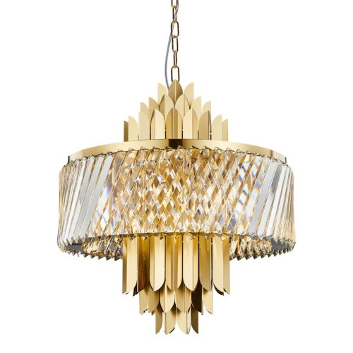 MARGOT csillár mennyezeti lámpa arany 9xE14 Milagro