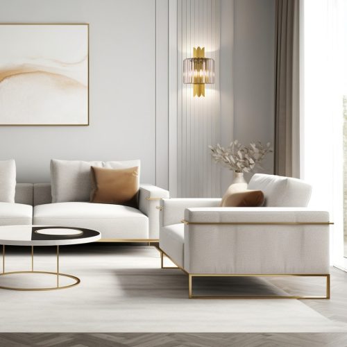 MARGOT Falilámpa Arany 2xE14 Milagro