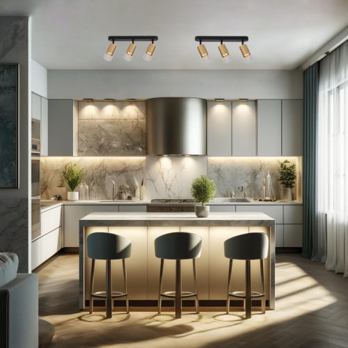 Spot Ricky fali lámpa, felületre szerelhető mennyezeti lámpa 3xGU10 MILAGRO