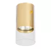 Felületre szerelt HALOGÉN Downlight Tube Spot Ricky Round Gold GU10 MILAGRO