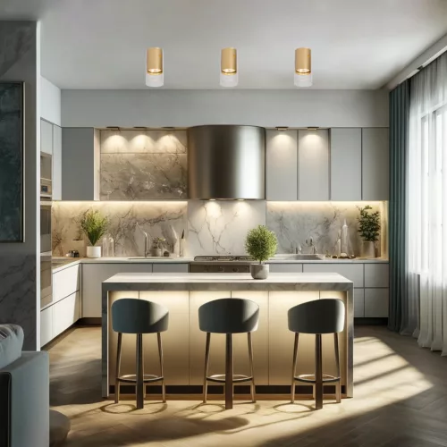 Felületre szerelt HALOGÉN Downlight Tube Spot Ricky Round Gold GU10 MILAGRO