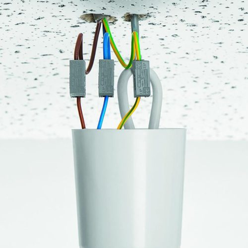 Világítás csatlakozó WAGO 224-112 gyorscsatlakozó 0,5-2,5 mm-es KÁBELhez