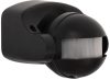 Felületre szerelt PIR mozgásérzékelő ALER JQ Black 1200VA IP44 Kanlux