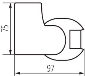 Felületre szerelt PIR mozgásérzékelő ALER JQ fehér 1200VA IP44 Kanlux