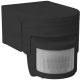 Felületre szerelhető PIR mozgásérzékelő SLICK JQ Black 1200VA IP44 Kanlux
