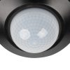 PIR mozgásérzékelő 20m 360° beltéri, felületre szerelhető, fekete SENTO KANLUX