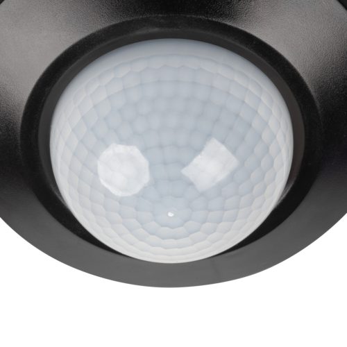 PIR mozgásérzékelő 20m 360° beltéri, felületre szerelhető, fekete SENTO KANLUX