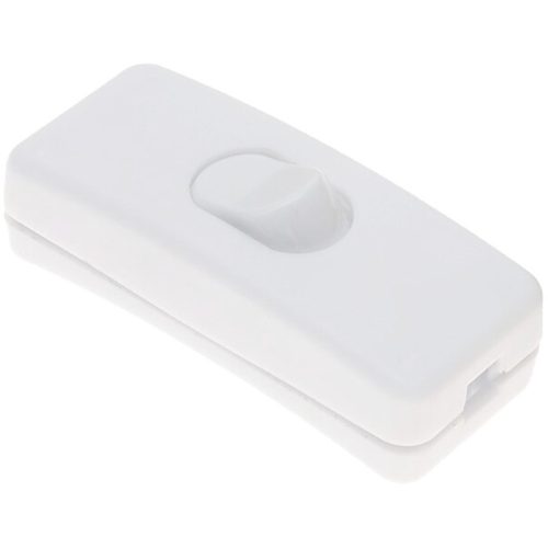 Billenőkapcsoló fehér bepattintható kábellel