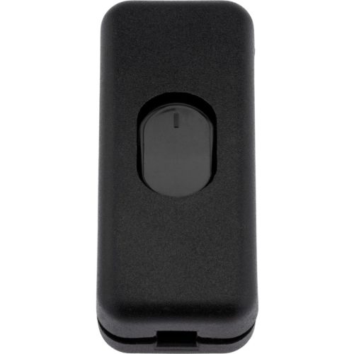 Billenőkapcsoló fekete bepattintható kábellel