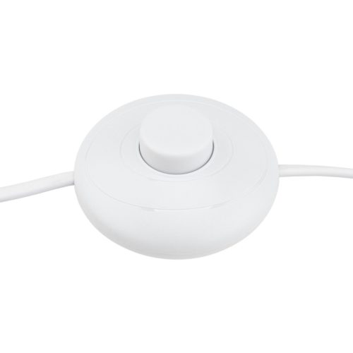 Lábkapcsoló fehér kábellel