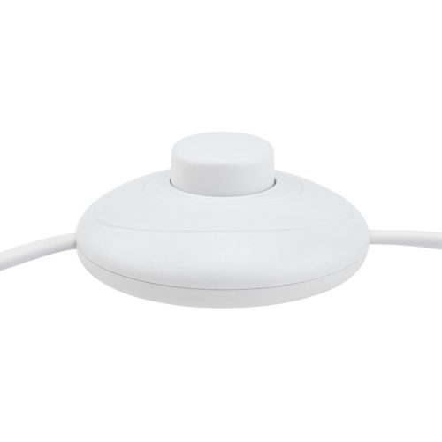 Lábkapcsoló fehér kábellel