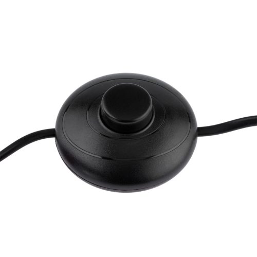 Lábkapcsoló fekete kábellel