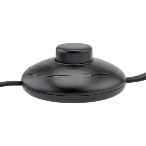 Lábkapcsoló fekete kábellel