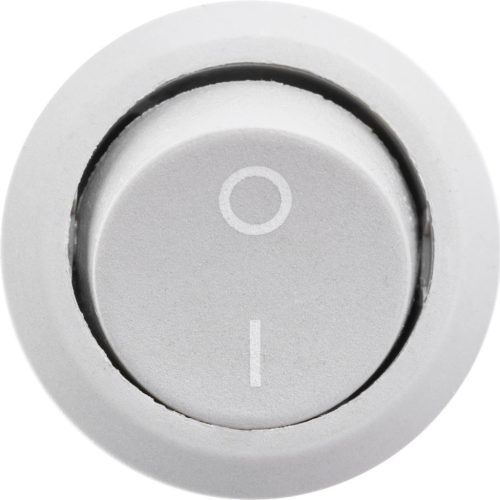 BE/KI bútor billenőkapcsoló, szürke