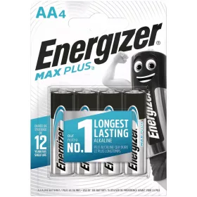 4x ENERGIZER MAX PLUS AA LR6 1,5V elem Buborékfólia