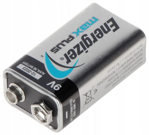 Akkumulátor ENERGIZER MAX PLUS 6LR61 6F22 9V 1db Buborékfólia
