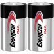 2x ENERGIZER MAX D LR20 MN1300 E95 alkáli elem