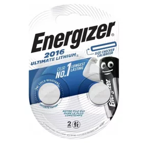   ENERGIZER ULTIMATE LITHIUM akkumulátorok elektronikus eszközökhöz CR2016 buborékcsomagolás 2 db