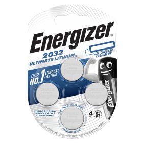   4x ENERGIZER ULTIMATE LITHIUM akkumulátor elektronikus eszközökhöz CR2032 buborékcsomagolás