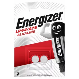   2x ENERGIZER ALKALINE akkumulátor elektronikus készülékekhez LR44/A76 buborékcsomagolás