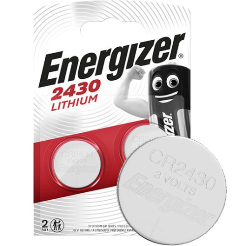 ENERGIZER elemek ELEKTRONIKUS KÉSZÜLÉKEKHEZ CR2430 2 db-os buborékcsomagolás