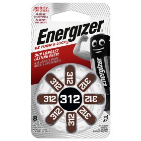 8x elem az ENERGIZER DA312 PR41 PR312 hallókészülékhez