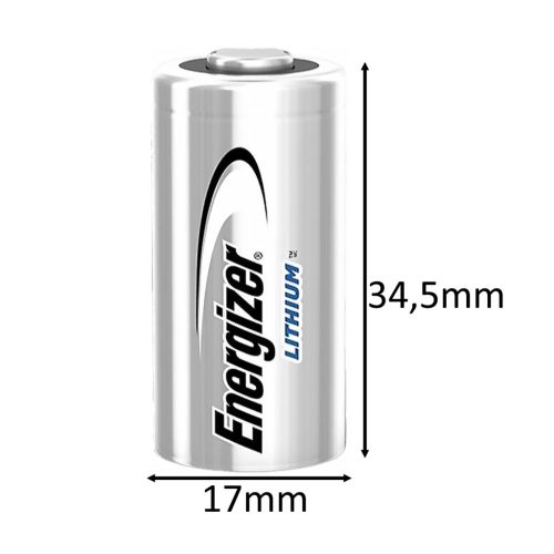 Lítium akkumulátoros Energizer 123 CR123 CR123A 3V buborékcsomagolás 2db