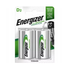   2x akkumulátor ENERGIZER POWER PLUS HR20 2500 mAh akkumulátor