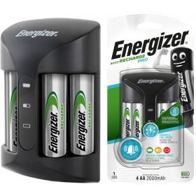   ENERGIZER PRO + TÖLTŐ 4x POWER PLUS AA 2000mAh akkumulátor