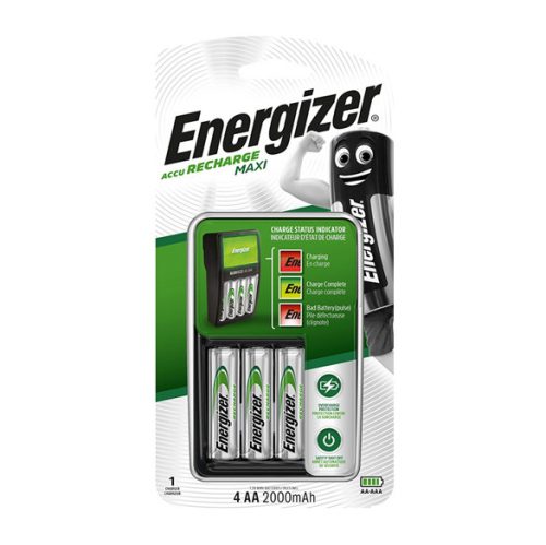 ENERGIZER MAXI+ TÖLTŐ 4x R6 AA POWER PLUS AKKU