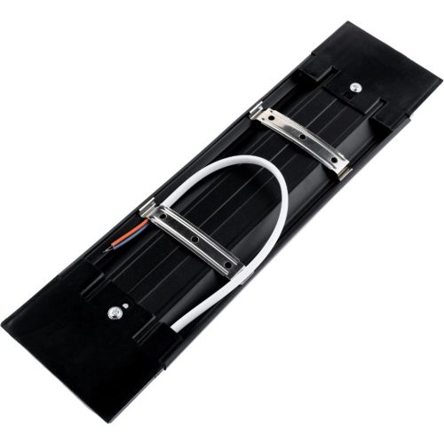 LED panellámpa Felületre szerelt fénysugár fekete 30cm 9W 6500K hideg szín