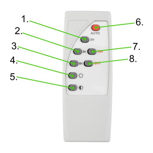 LED napelemes utcai lámpa 800W 6500K lámpa tartóval és távirányítóval