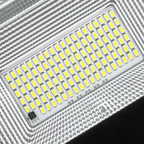 Napelemes LED lámpa Erőteljes 1200W 6500K Kerti Utcai Lámpa IP65 + Távirányító