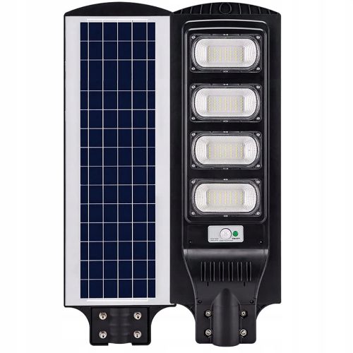 LED napelemes utcai lámpa 1500W 6500K lámpa tartóval és távirányítóval