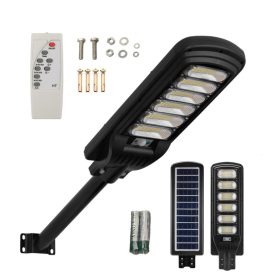   LED napelemes utcai lámpa 2000W 6500K lámpás tartóval és távirányítóval