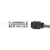 Rádióvezérlő RGB LED szalagokhoz 72W 2x3A + RF REMOTE 5V ~ 24V DC