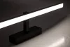 LED fürdőszobai tükörvilágítás 8W 700lm fekete semleges 40cm
