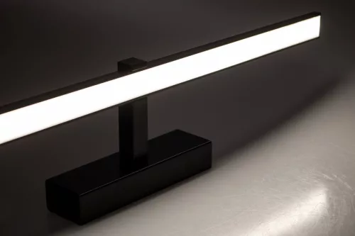 LED fürdőszobai tükörvilágítás 8W 700lm fekete semleges 40cm