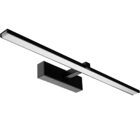   LED fürdőszobai tükörvilágítás 12W 840lm fekete semleges 60 cm