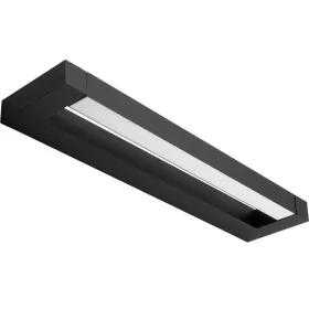   LOVIS tükörlámpa LED fürdőszobai oldalfali lámpa 24W 1680lm fekete semleges 120cm IP44 360°