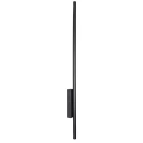   LED oldalfali és mennyezeti lámpa FEKETE Fém 120cm modern stílusú IP54