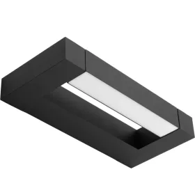   ASTER tükörlámpa LED fürdőszobai fali lámpa 2x4W 560lm fekete semleges 30cm IP54 fel/le 360°