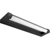 ASTER tükörlámpa LED fürdőszobai falikar 2x16W 2240lm fekete semleges 90cm IP54 fel/le 360°