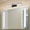 LED fürdőszobai tükörvilágítás IP44 12W fekete 50cm TERRA