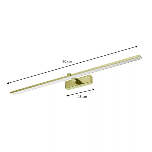 LED fürdőszobai tükörvilágítás 18W 90cm Modern ProVero