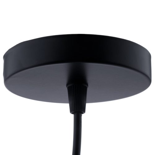 Függesztett lámpa túlnyúló ÜVEG 1x E27 LED 125mm átlátszó