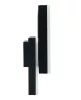 LED csillár mennyezeti lámpa 48W CCT ARTESIA fekete + távirányító
